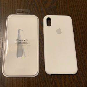 iPhone Xs Silicone Case - White